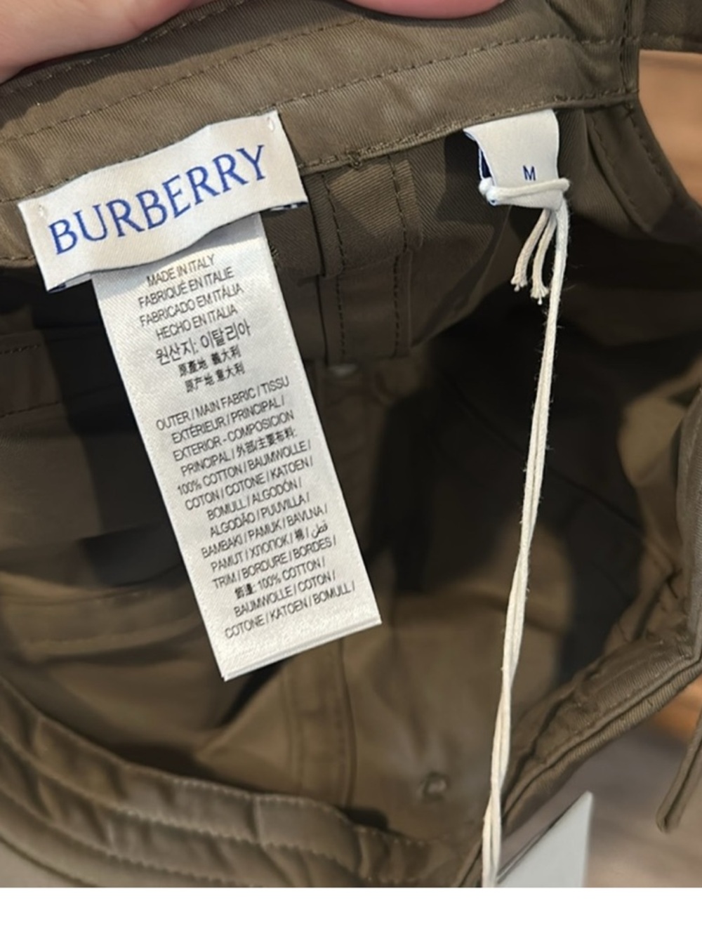 Burberry Logo Hat - Picture 3 of 3